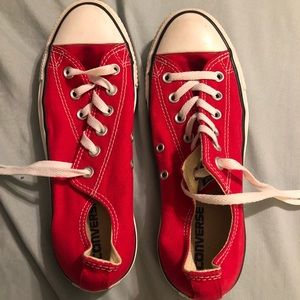 Red converse